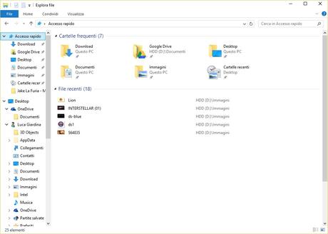 [Guida] Come disattivare (Accesso Rapido) e sostituirlo con (Questo PC) su [Windows 10]