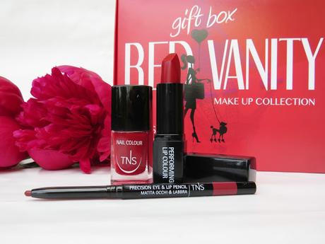 Red Vanity Make Up Collection col. Borgogna - TNS Cosmetics