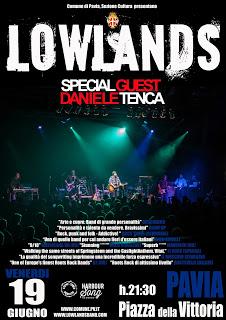 PAVIA. Lowlands in concerto venerdì in piazza della Vittoria