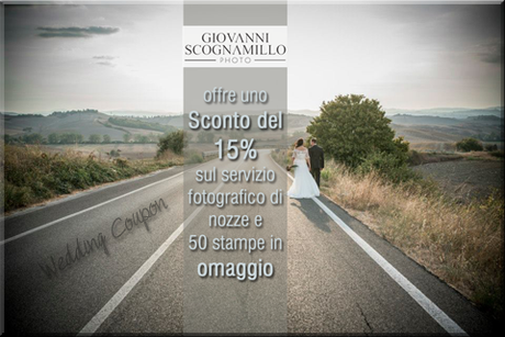 Wedding Coupon offerto dal fotografo Giovanni Scognamillo