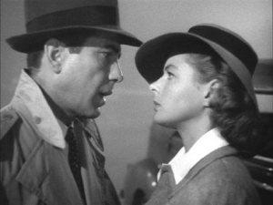 Humphrey Bogart e Ingrid Bergman 