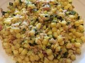 Gnocchetti zucchine pancetta pinoli