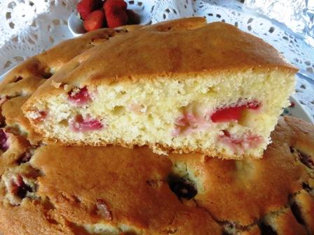 Torta velocissima alle fragole