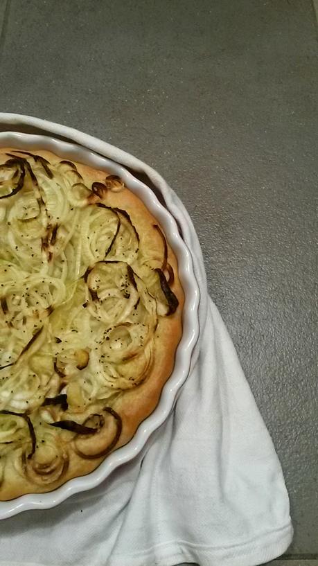 FOCACCIA GENOVESE CON LE CIPOLLE