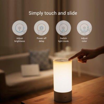 Lampada smart Xiaomi, 16 milioni di colori, dimmerabile, Touch Control