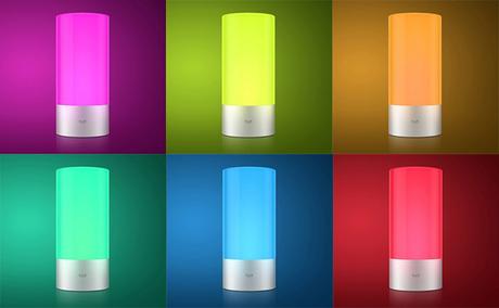 Lampada smart Xiaomi, 16 milioni di colori, dimmerabile, Touch Control