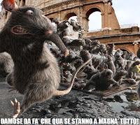 Marino sta vedendo i sorci verdi, ma intanto a Roma i topi ballano!