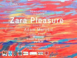 Adam Marusic, Zara Pleasure. Vibrazioni dal cielo della Dalmazia