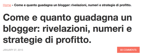 Come guadagnare 25.000 euro con un blog in Italia