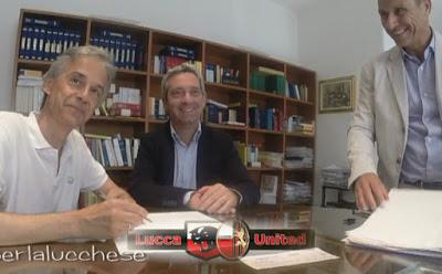 (VIDEO) Il Presidente di Lucca United Stefano Galligani commenta l'acquisto dell'1% della Lucchese