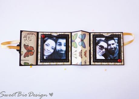 Tutorial: Mini Album borsetta - Purse mini album