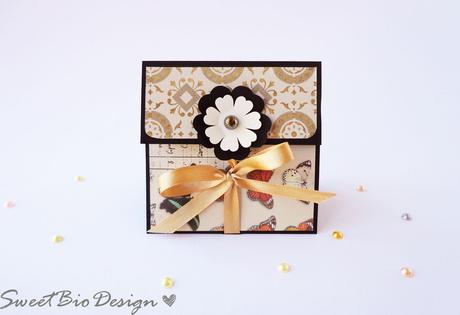 Tutorial: Mini Album borsetta - Purse mini album