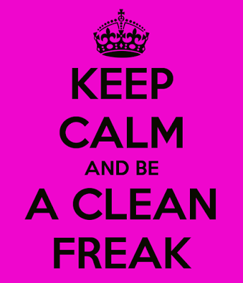 Confessions of a cleanaholic