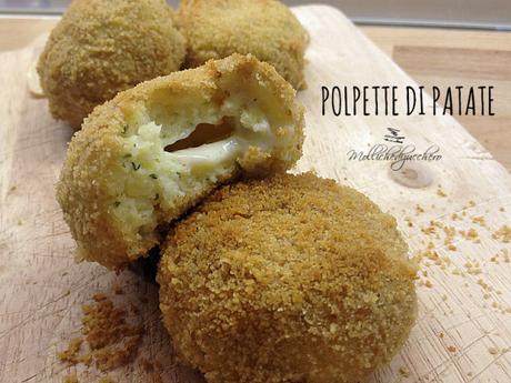 polpette di patate con cuore filante