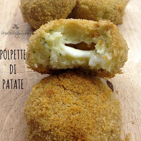 polpette di patate con cuore filante