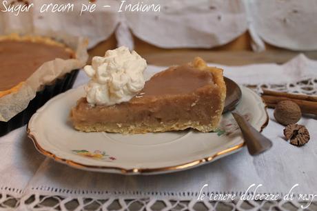 Sugar cream pie - la torta nazionale dell'Indiana