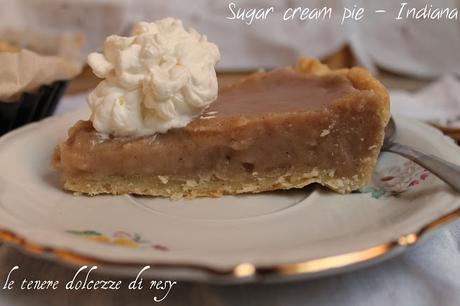 Sugar cream pie - la torta nazionale dell'Indiana