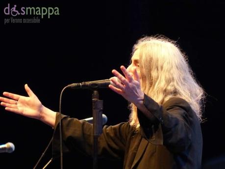 Ovazioni per la grandissima Patti Smith