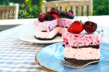 No-Bake Berry CheeseCake