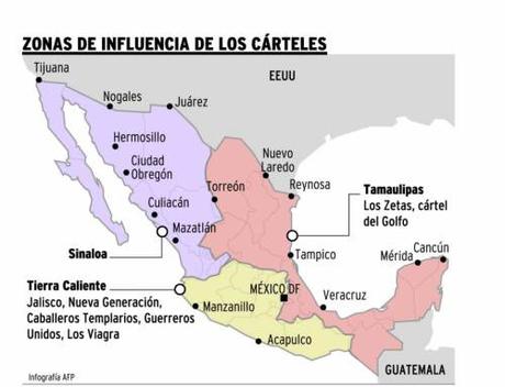Odoya Mapa referencia narcos