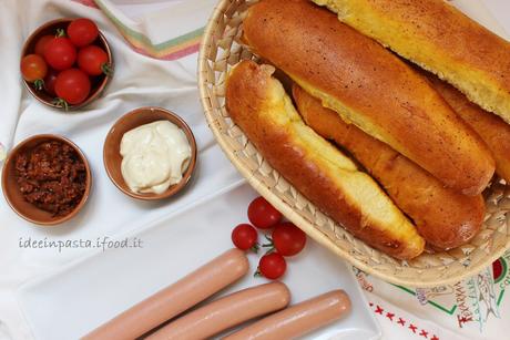 Potato Hot Dog Buns (panini per Hotdog alle patate)