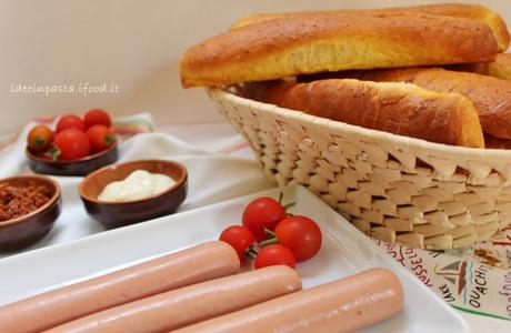 Potato Hot Dog Buns (panini per Hotdog alle patate)