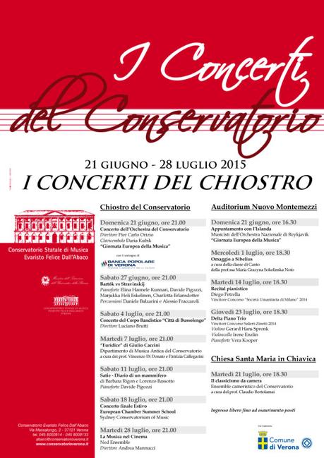 I Concerti del Chiostro 2015