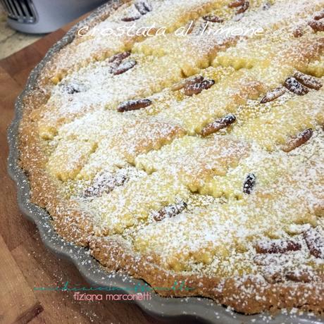 crostata al limone