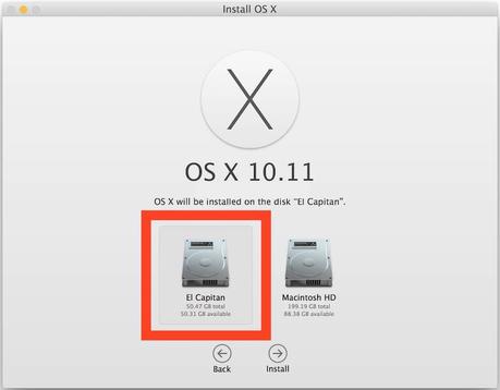 Come installare OS X El Capitain Beta 1 in una nuova partizione del Mac