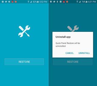 Come risolvere il problema dei toggle rapidi sul Galaxy S6