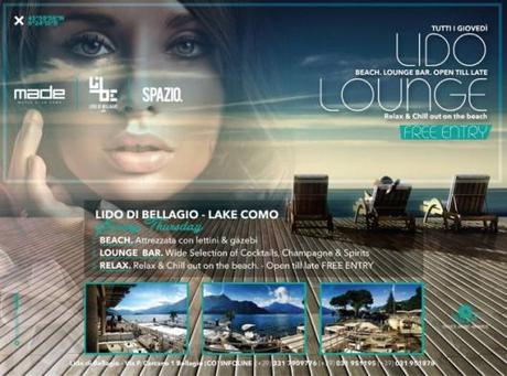 Lido Lounge, il nuovo giovedi' del Lido di Bellagio (CO)