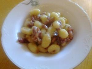 Gnocchi di patate alla gricia