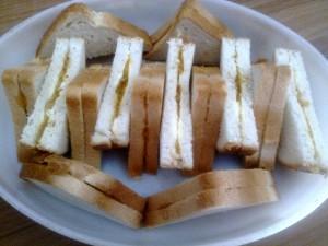 Budino pane, burro e marmellata