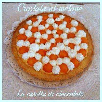 Crostata alla crema di melone