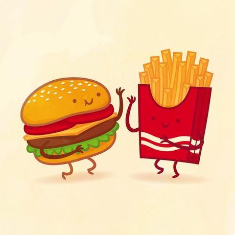 Taste Buds: abbinamenti di gusto Tseng_BurgerAndFries_ilovegreen