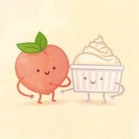 Taste Buds: abbinamenti di gusto Tseng_PeachAndCream_ilovegreen