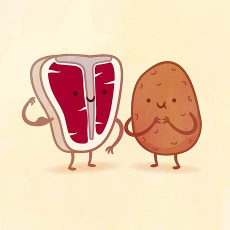 Taste Buds: abbinamenti di gusto Tseng_SteakAndPotato_ilovegreen
