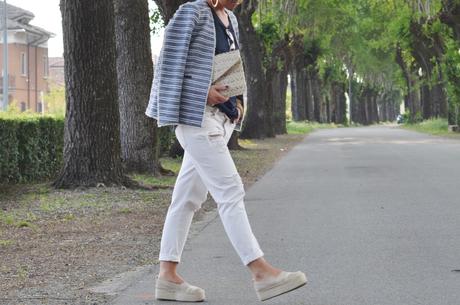 Cream Boyfriend JEANS.