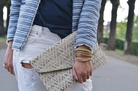 Cream Boyfriend JEANS.