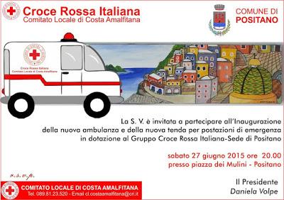 Positano arriva nuova ambulanza