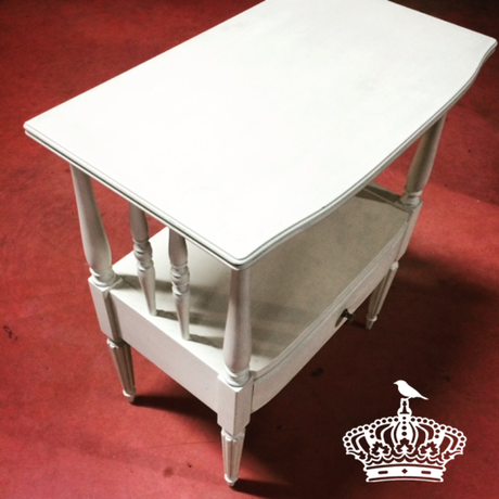 realizzare comodino shabby chic