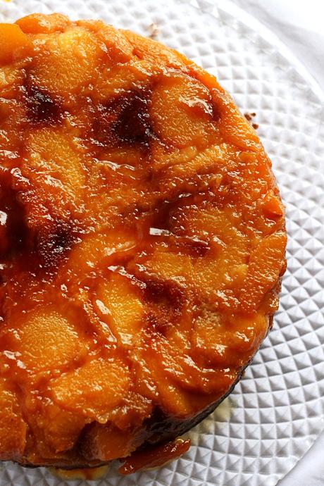 _Upside down peach cake 2