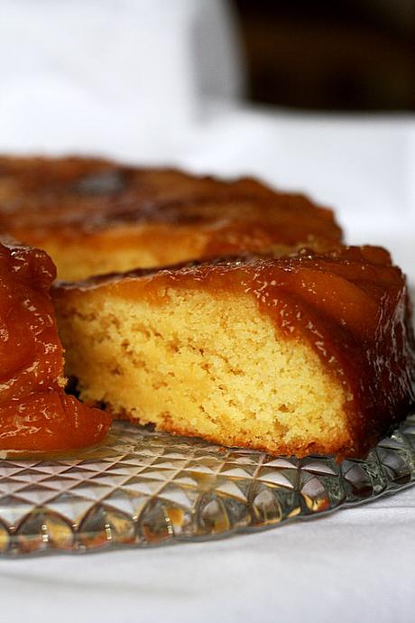 _Upside down peach cake 3