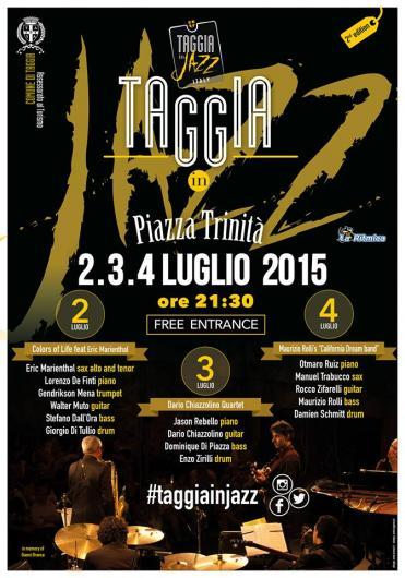 Arriva il Taggia in Jazz, 3 giorni di musica con le stelle internazionali del firmamento jazzistico!