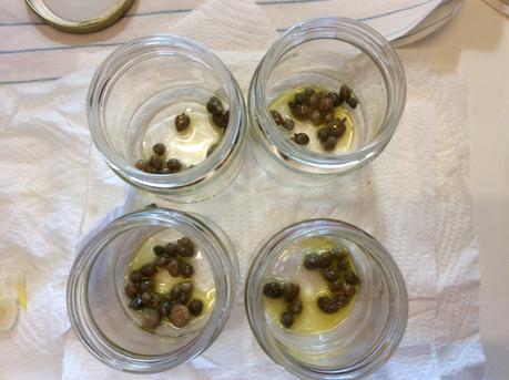 POMODORI ESSICCATI E CONSERVATI CON CAPPERI SOTT’OLIO