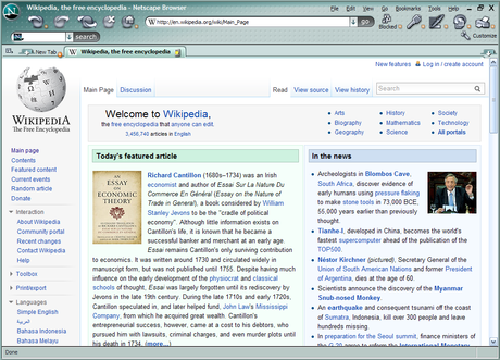 Netscape-Browser