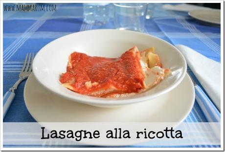 Lasagne alla ricotta