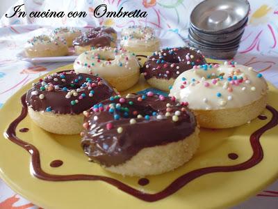 Mini ciambelle simil donuts