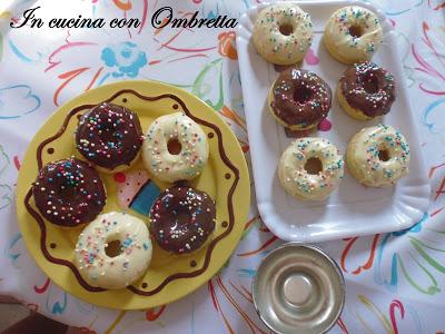 Mini ciambelle simil donuts