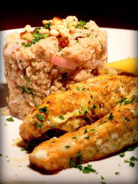 Salmone SPEZIATO con CoUS-CoUS al limone